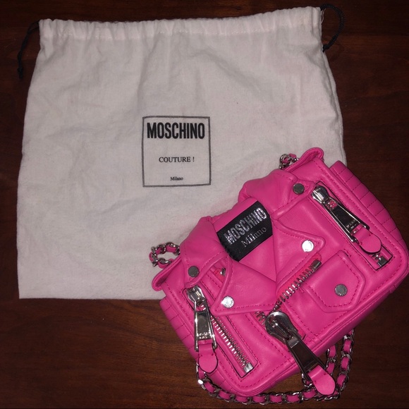 Authentic Moschino Barbie Biker Bag - Picture 7 of 8